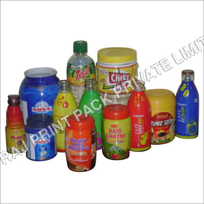 Multi Coloured PVC Shrink Labels