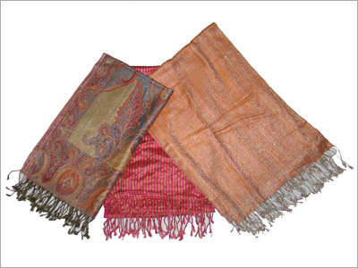 Silk Jamawar Shawls