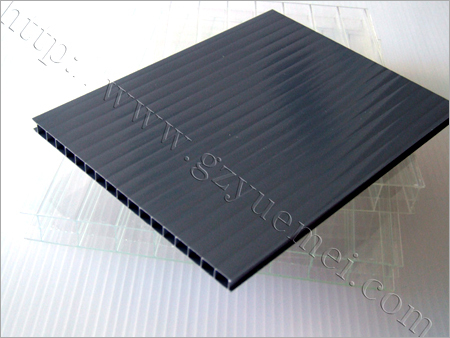 YUEMEI Brand Double Wall Polycarbonate Hollow Shee
