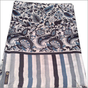 Screen Printed Wool Stole