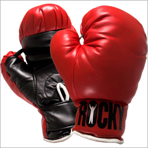 Rocky Red Boxing Gloves