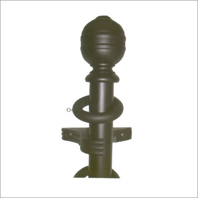Ebony Wooden Curtain Rods