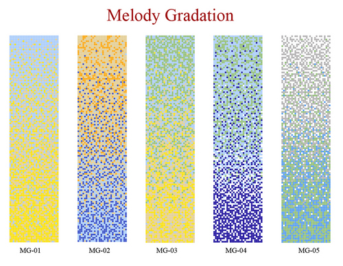 Melody Gradation Tiles