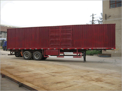 Van Transportation Semi Trailer