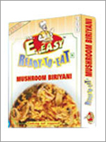Ready-To-Eat Mushroom Biriyani