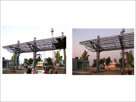 Petrol Pump Canopy Fabrication