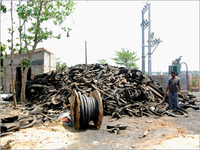 Shredded Tyres Scrap