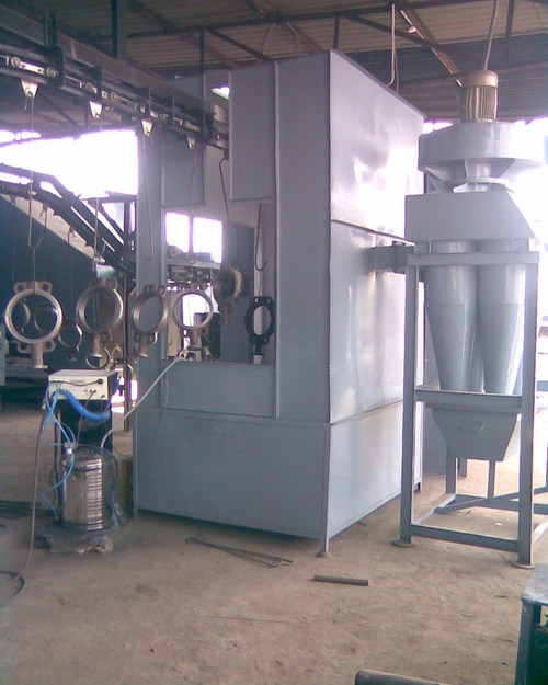 Powder Coating Booth with multi cyclones