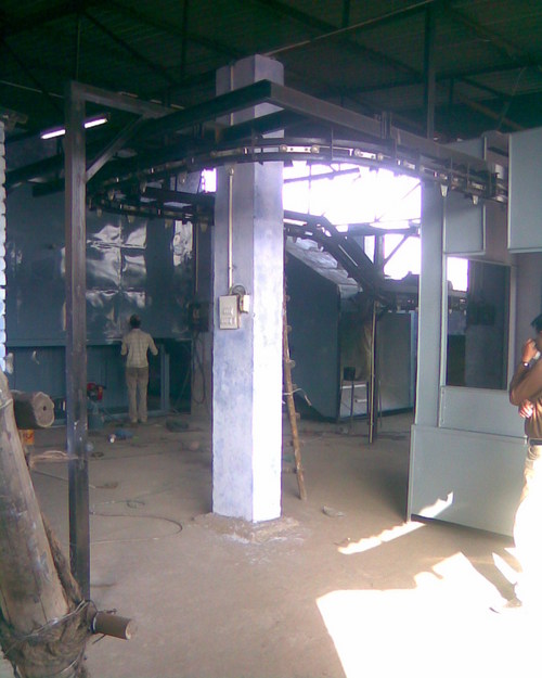 Powder Coating Conveyor Plant