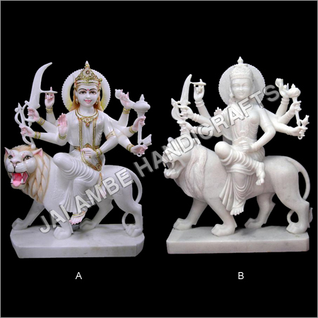 Marble Durga Statue