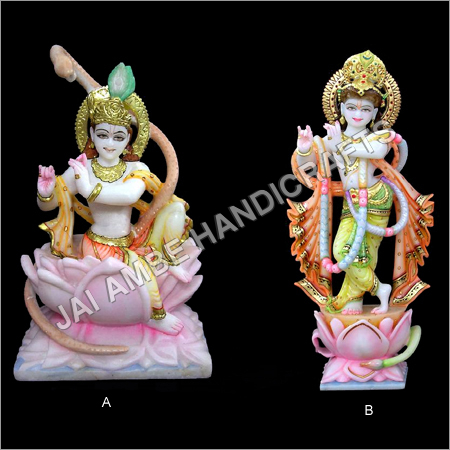 Marble Krishna Statue