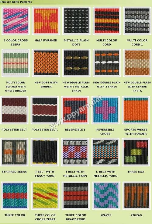 Polyester Trouser Belts