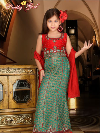 Designer Kids Ghagra choli