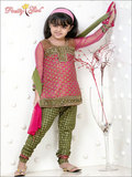 Fancy Kids chudidar Suit