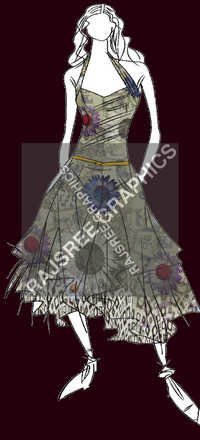 Digital Printed Skirts
