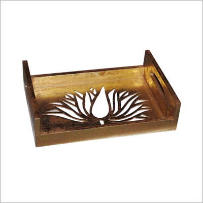 Carved Wooden Tray