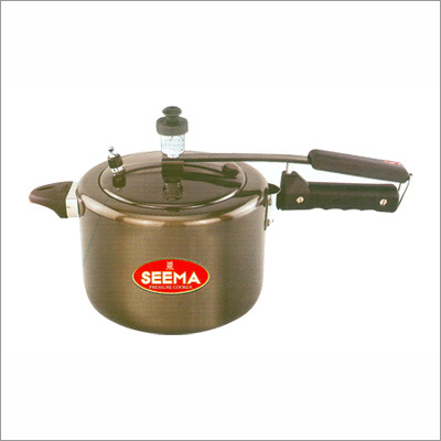 Hi Fi Black Gold - O Grade Aluminum Circles, Stainless Steel Fittings | Heat Resistant Handles, State-of-Art Safety Valve, Heavy Base