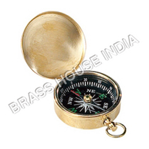 Covered Pocket Compass