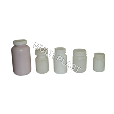 Capsule Jar - PVC Material, 40-200 Gram Size , Robust Design, Lightweight, Smooth Finish for Efficient Medicinal Packaging