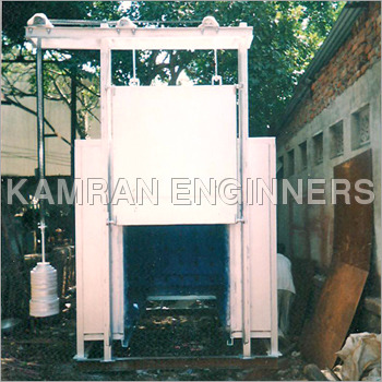 Bogie Hearth Furnace - Steel, Variable Dimensions, Off-White | Preheating, Tempering, Stress Relieving, Low Power Consumption, Max 1200Â°C
