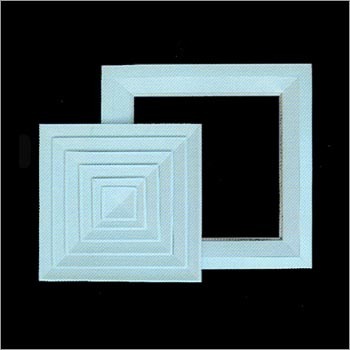 Square Ceiling Diffusers - Extruded Aluminum, Removable Cores, 1 to 4 Way Air Discharge | Draft-Free Comfort, Adjustable Airflow, Easy Installation