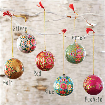 Kashmiri Papier Machie Balls