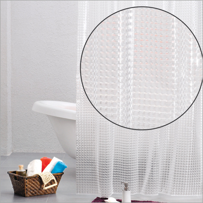 3D pvc Eye Ball Shower Curtain