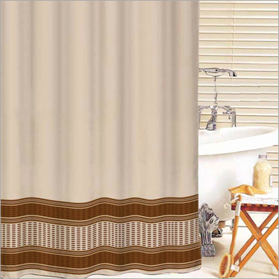 Plain Printed Shower Curtains