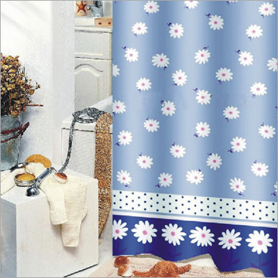 Shower Curtain Fabric Printed