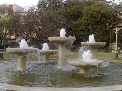 Dishes Fountain
