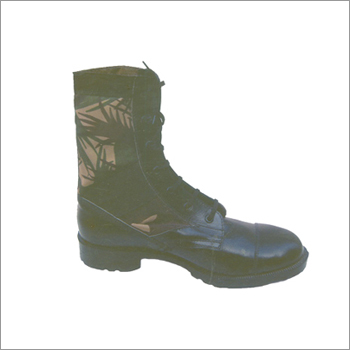 Industrial Safety Shoes - Leather, Rubber, 8 Inches, Steel Toe Cap | Durable, Comfortable, Slip-Resistant, Water-Resistant