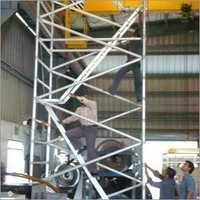Aluminium Scaffolding With Ladder