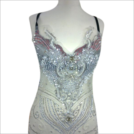 Swarovski/Crystal Embroidery Gown