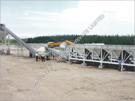 Mobile Wet Mix Macadam Plant