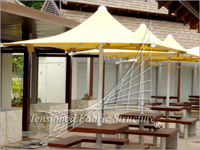 Tensioned Umbrella- Square