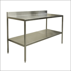 Clean Dish Table W / Bottom Shelf