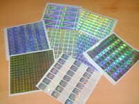 Custom Hologram Stickers