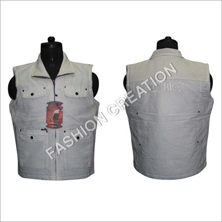 Sleeveless Cotton Jacket