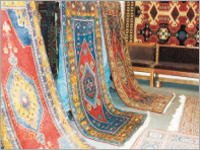 Carpets - Wool Silk Hand-Tufted, Variable Size, Multicolored | Intricate Design, Moisture Resistant, Durable, Rich Pattern