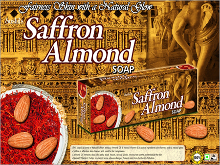Saffron Almond Soap