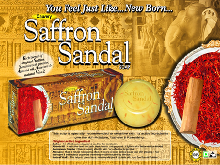 Saffron Sandal Soap