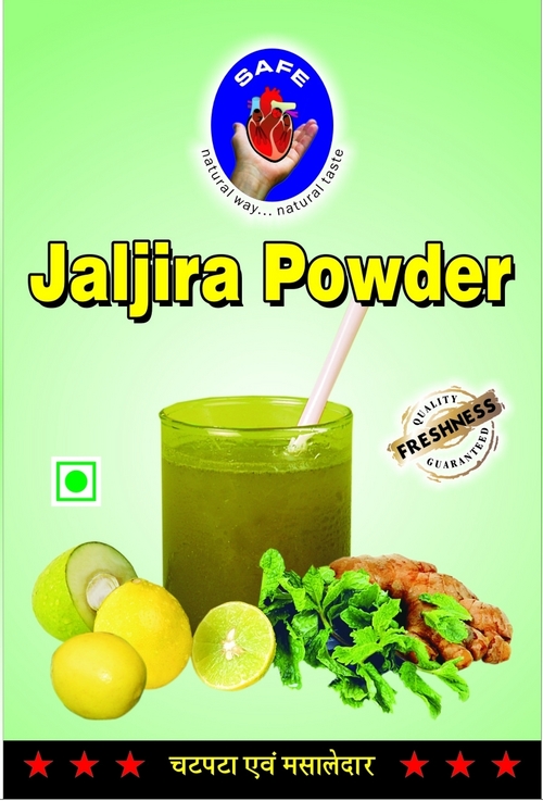 Jaljeera Pudina Concentrate - Light Green Powder, Natural Ingredients, Refreshing Taste, Easy Preparation, 12 Months Shelf Life