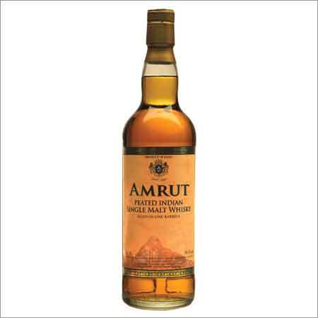 Indian Single Malt Whisky Bottle