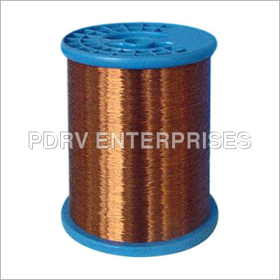 Insulated solid copper wire