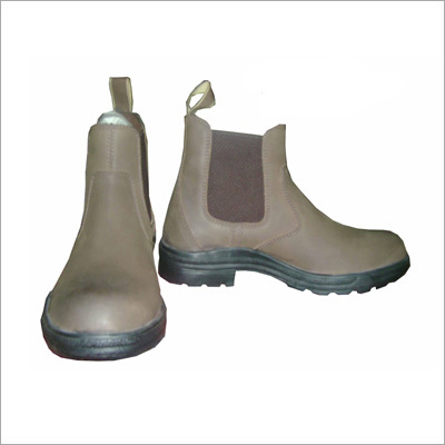 Nubuck Leather Riding Boots with Double Wamp
