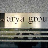Steel Etching Name Plates