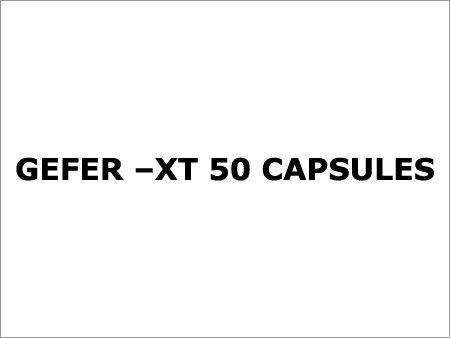 Gefer a  XT 50 Capsules