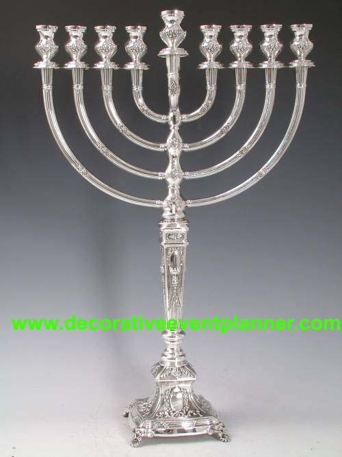Candelabras 5 Candle with Glass Globes