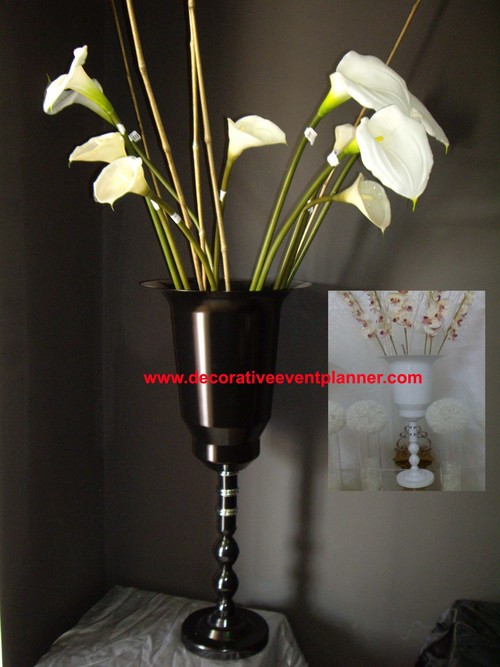 Candelabras with Crystal Hanging