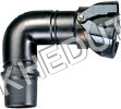 Sprinkler Pipe C Type Bend - HDPE Material, 63MM, 75MM, 90MM, 110MM Sizes | Strong Structure, Low Maintenance, Ideal for Agricultural Use